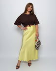 Falda midi