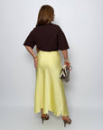 Falda midi
