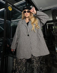 Jas in oversized stijl