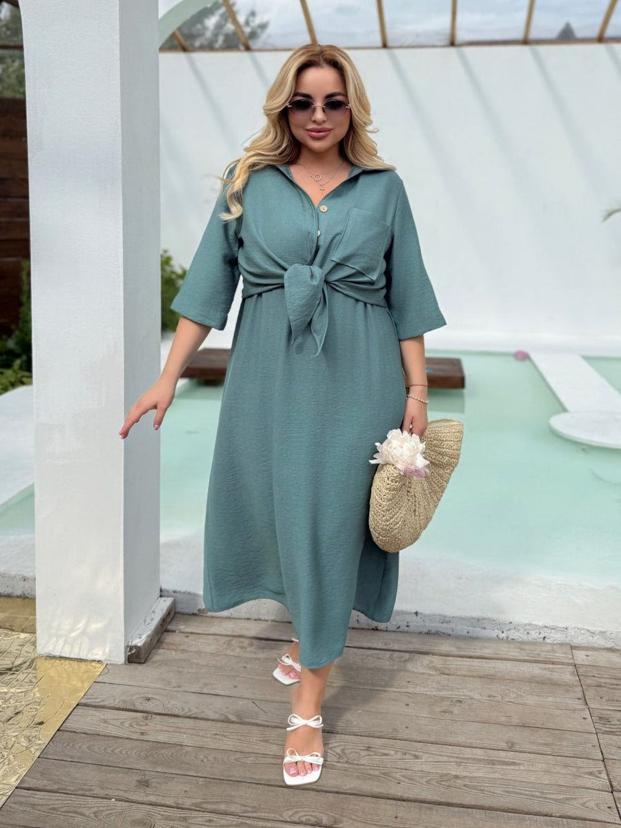 Комплект рокля и риза