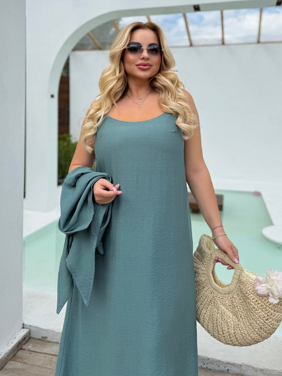 Комплект рокля и риза