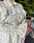 Bawełniana sukienka z falbankami