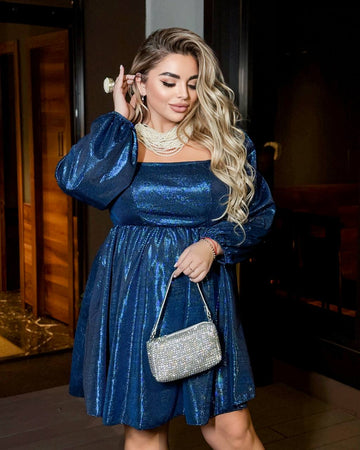 Short sparkling dress