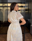 Vestido de noche bordado