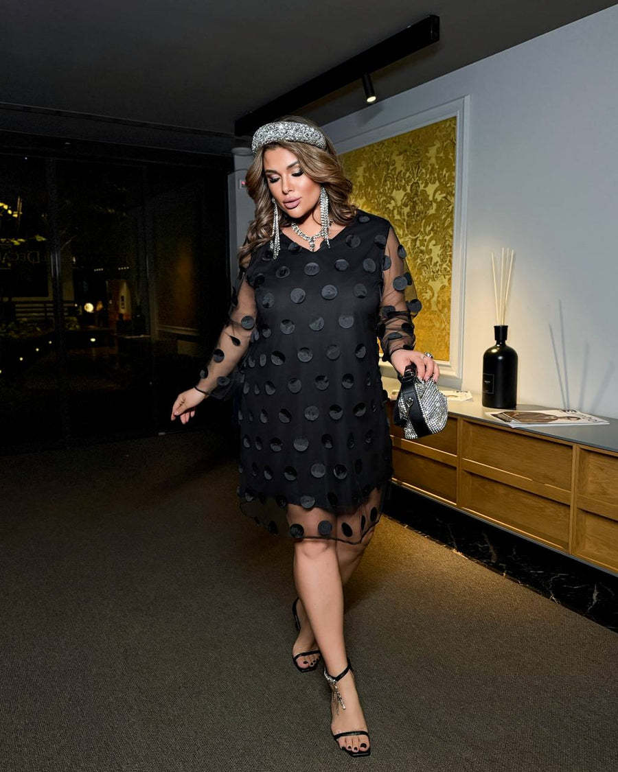 Krátké tylové šaty