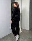 Velvet zip-up set  - Twiggy Shop