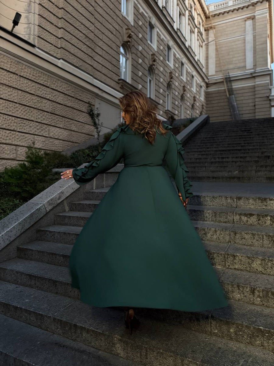 Long ruffled dress  - Twiggy Shop