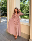Long ruffled dress  - Twiggy Shop