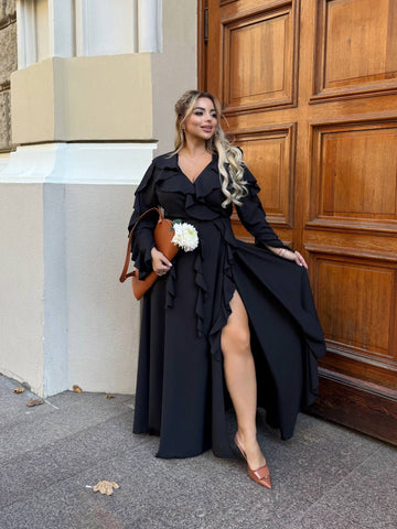 Long ruffled dress  - Twiggy Shop