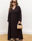 Dress and long cardigan set  - Twiggy Shop