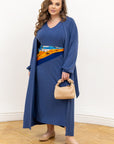 Dress and long cardigan set  - Twiggy Shop