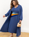 Dress and long cardigan set  - Twiggy Shop