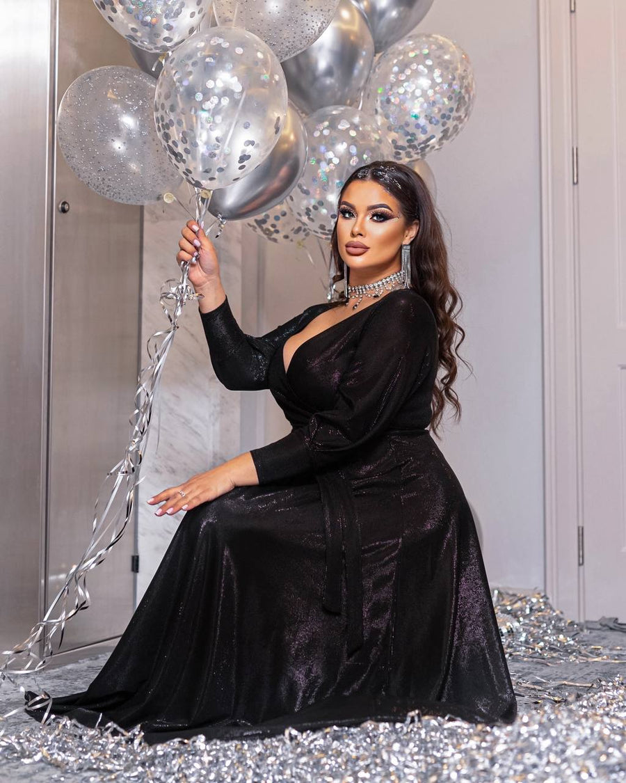 Long shiny dress  - Twiggy Shop