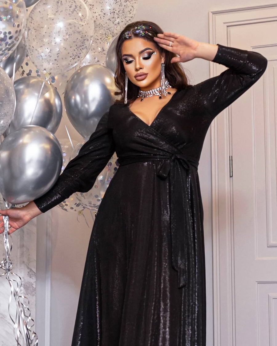 Long shiny dress  - Twiggy Shop