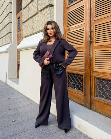 Set with embellished blazer  - Twiggy Shop