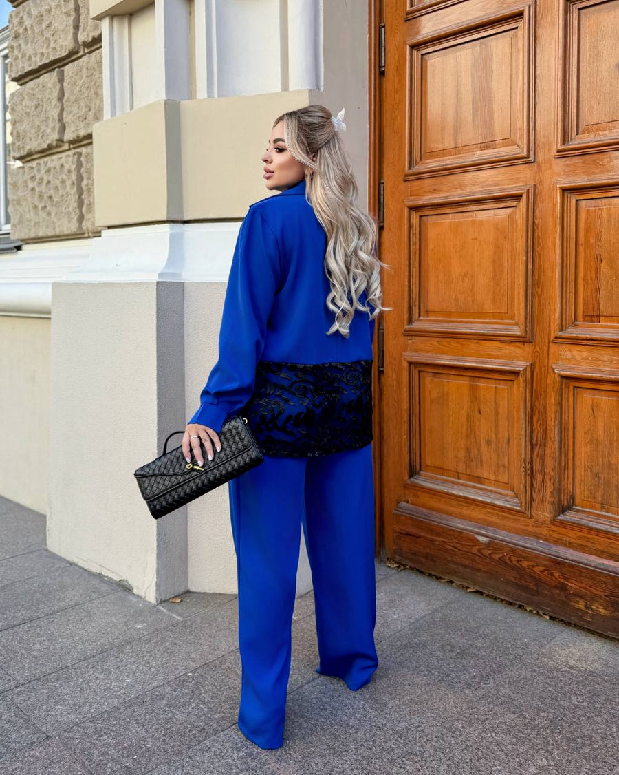 Set with embellished blazer  - Twiggy Shop