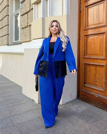 Set with embellished blazer  - Twiggy Shop