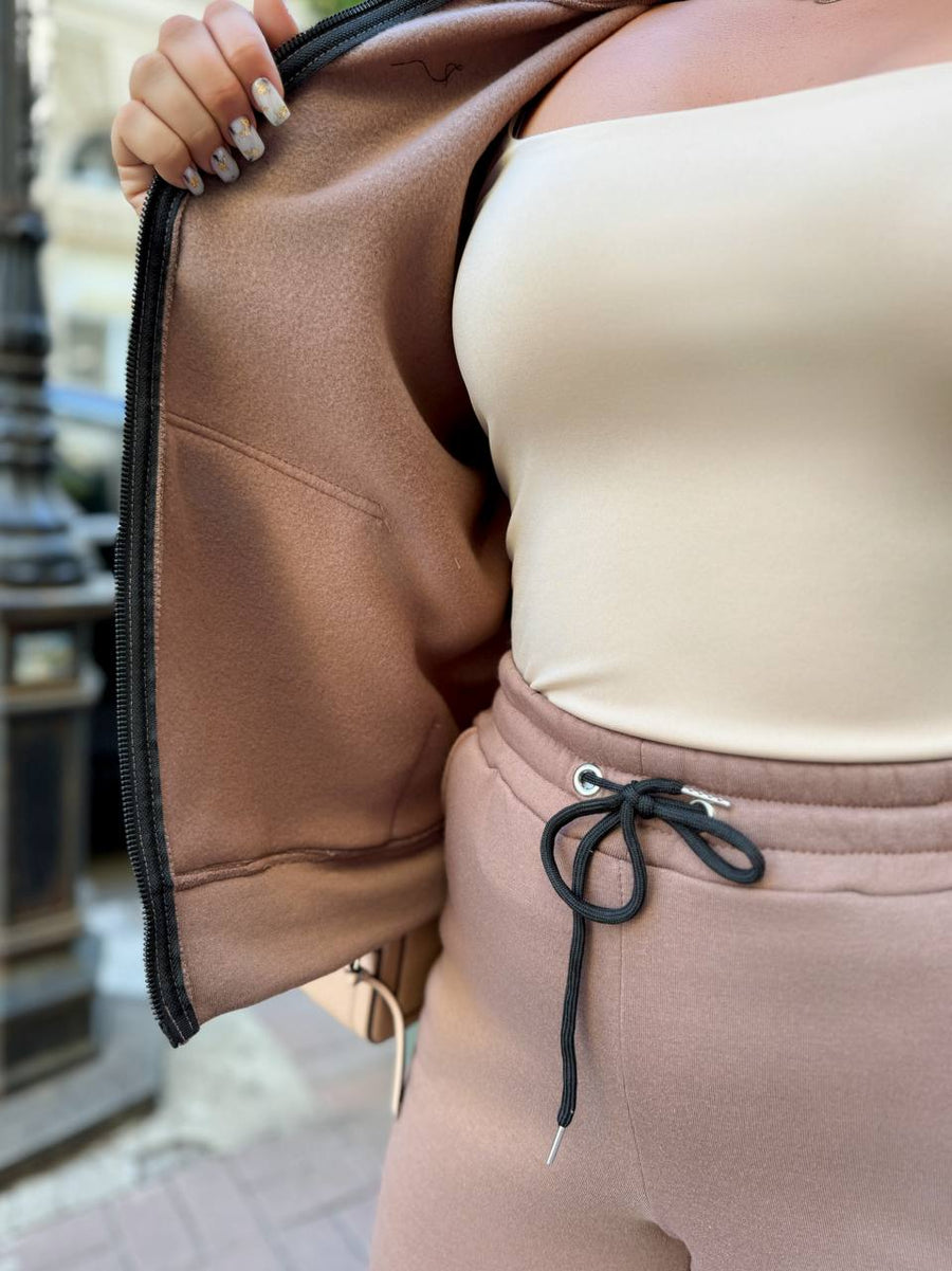 Quilted knit set  - Twiggy Shop