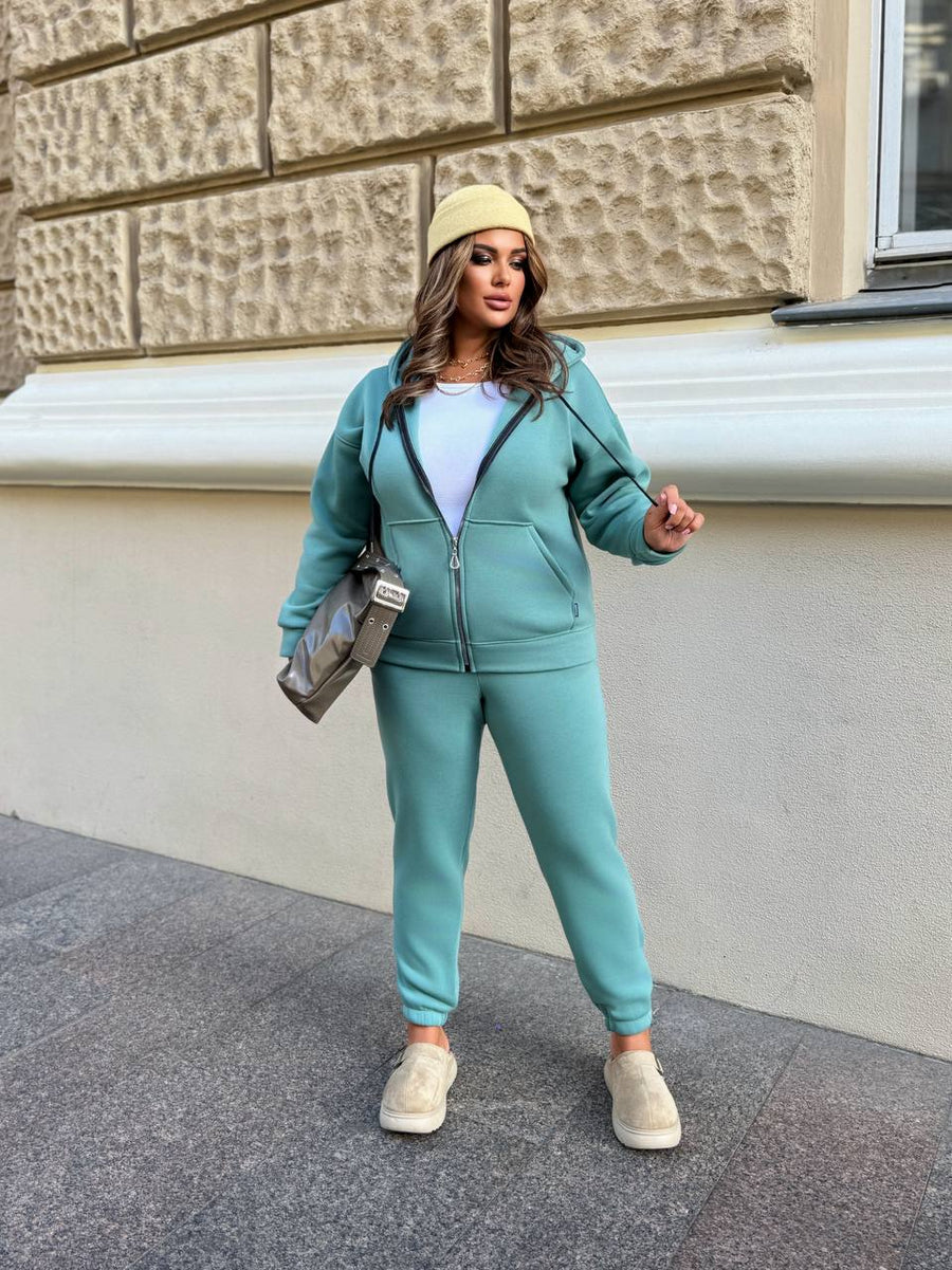 Quilted knit set  - Twiggy Shop