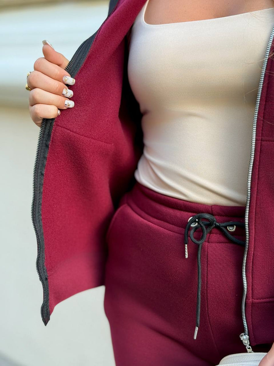 Quilted knit set  - Twiggy Shop