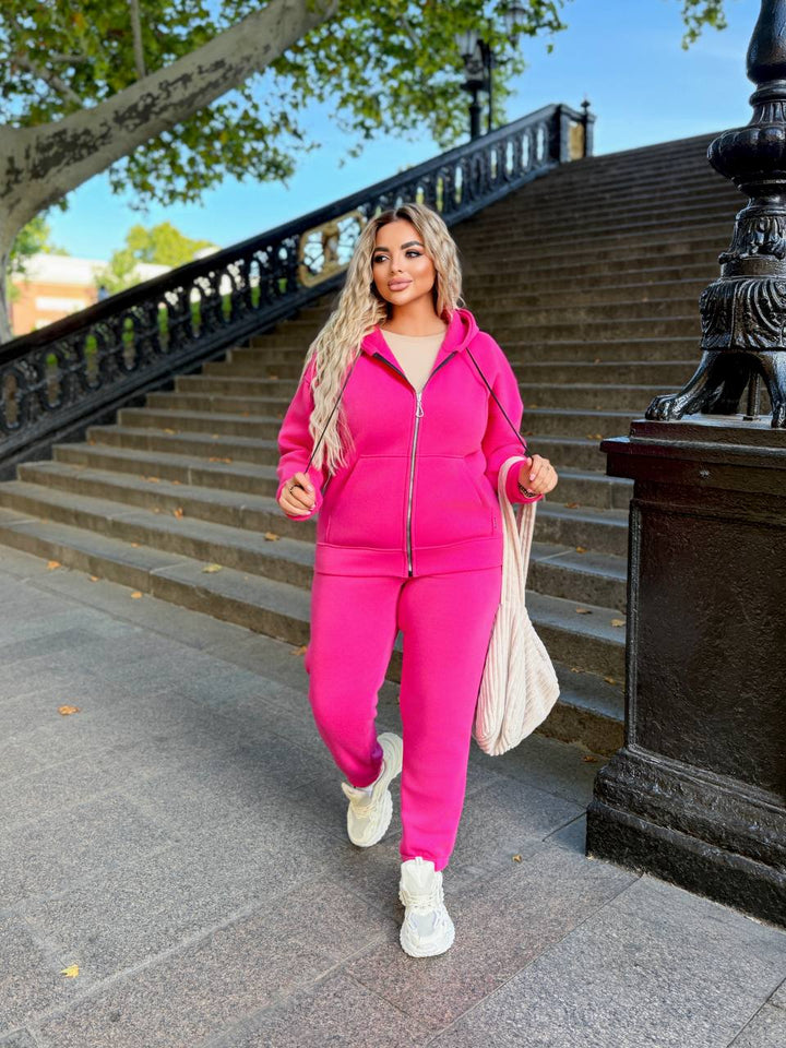 Quilted knit set  - Twiggy Shop