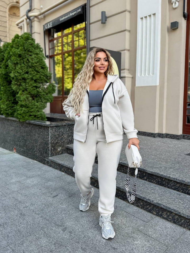 Quilted knit set  - Twiggy Shop