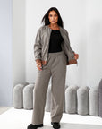 Bomber jacket and pants set