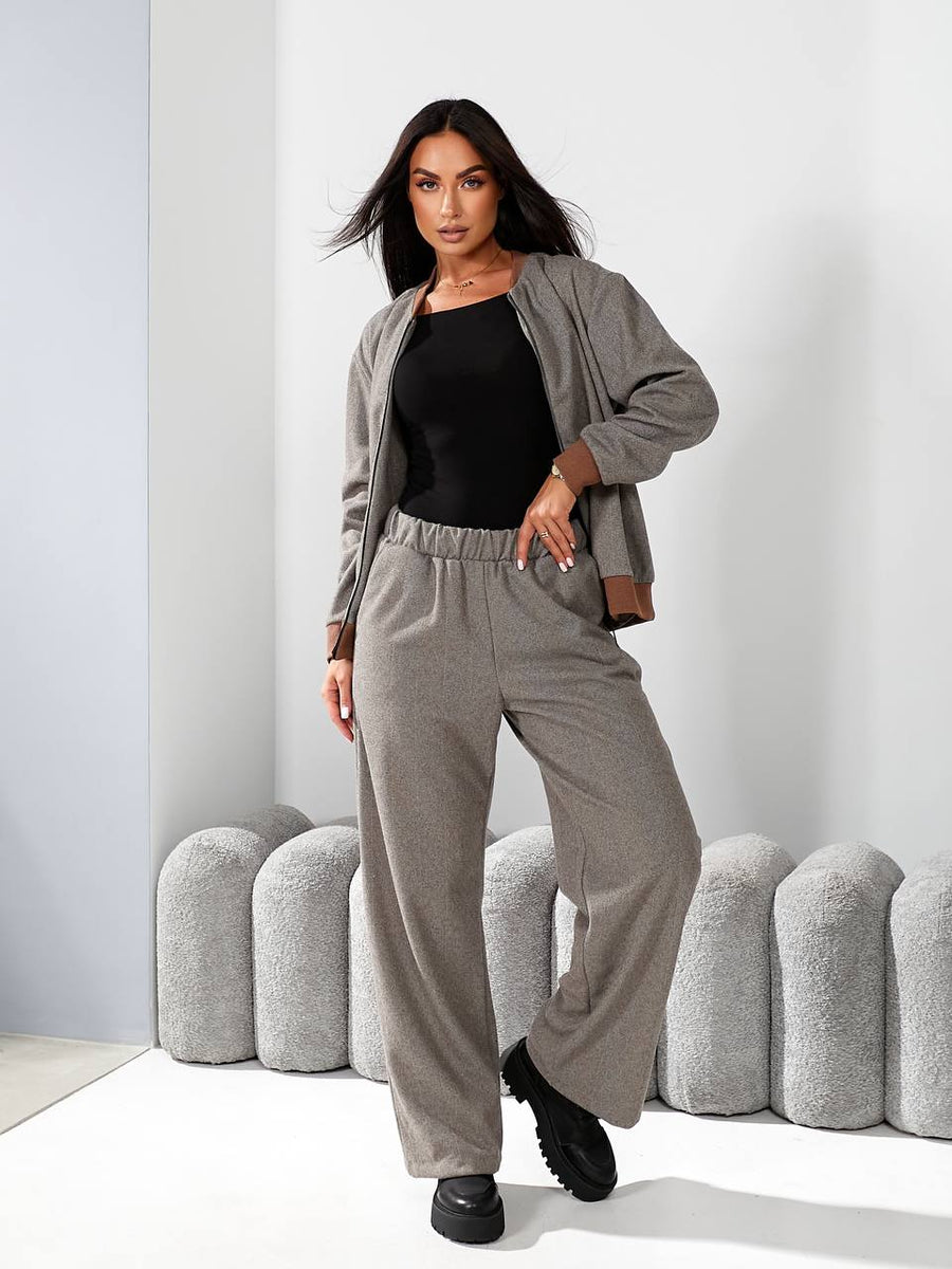 Bomber jacket and pants set