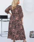 Wrap dress made of soft fabric