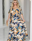 Elegant long dress  EU082025 от polyester и viscose, с изящен дизайн и фина Fabric, показана на изображението.