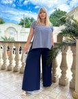 Blouse and trousers set