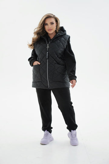 Casual set with vest  - Twiggy Shop