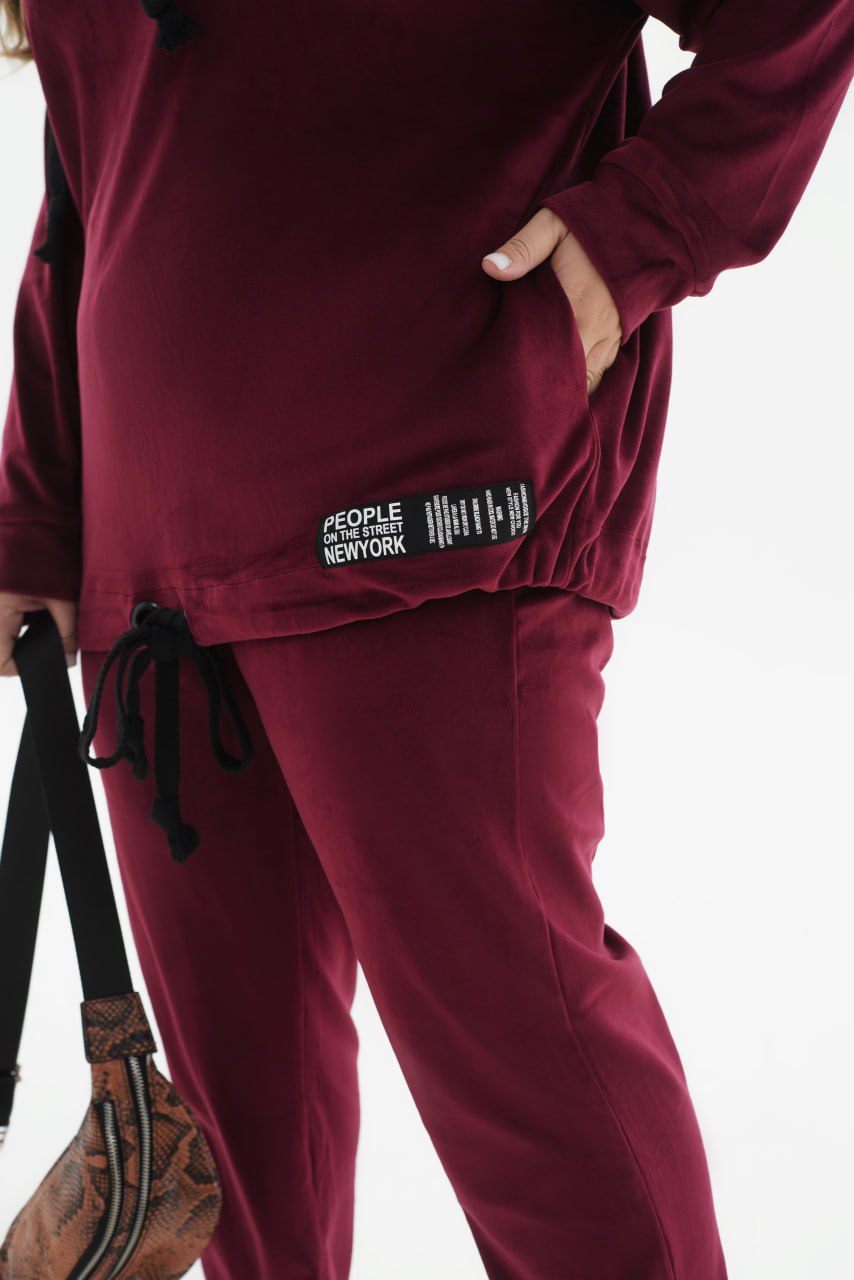 Casual velvet set  - Twiggy Shop