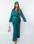 Printed set with a scarf  от polyester, viscose и elastan, със цветен дизайн и мека текстура.