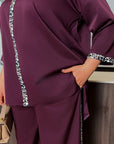 Lightweight set with decorative inserts  - Twiggy Shop