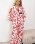 Printed loose-fit set  от polyester, модел с цветен дизайн, подходящ за ежедневна носене.