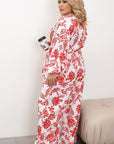 Printed loose-fit set  от polyester, изображение на стиlinen  дамски комплект с ярки принтов.