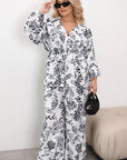 Printed loose-fit set  от polyester, модерен и уup toбен за ежедневна носия.
