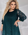 Loose fit lace dress    - Twiggy Shop