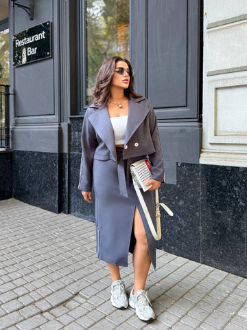 Ensemble blazer et jupe