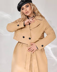 Ensemble trench et gilet