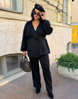 Ensemble tricot chaud