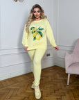 Knit set with a print  - Twiggy Shop