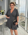 Short Floral Jumpsuit