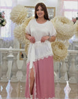 Vestido con encaje delicado
