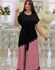 Vestido con encaje delicado