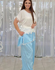 Conjunto con delicado encaje