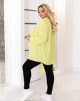 Ribbed knit set with a shirt  - Twiggy Shop