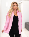 Ribbed knit set with a shirt  - Twiggy Shop