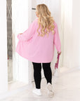 Ribbed knit set with a shirt  - Twiggy Shop